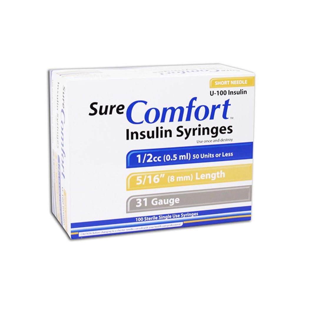 22-6505 - Sure Comfort Insulin Syringes
