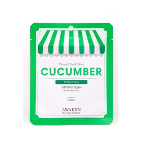 Awakiin Cucumber Face Mask 1 Sheet
