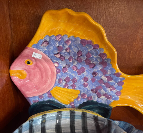 Ceramic Fish Bowl