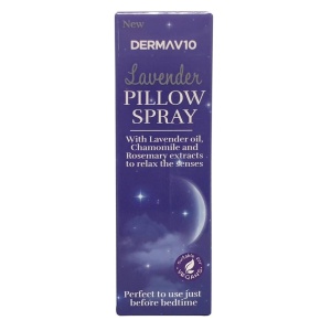 Derma V10 Pillow Spray, Lavender Oil, Chamomile and Rosemary Extract