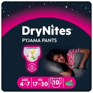 Huggies Drynites PJ Girl 4-7yrs