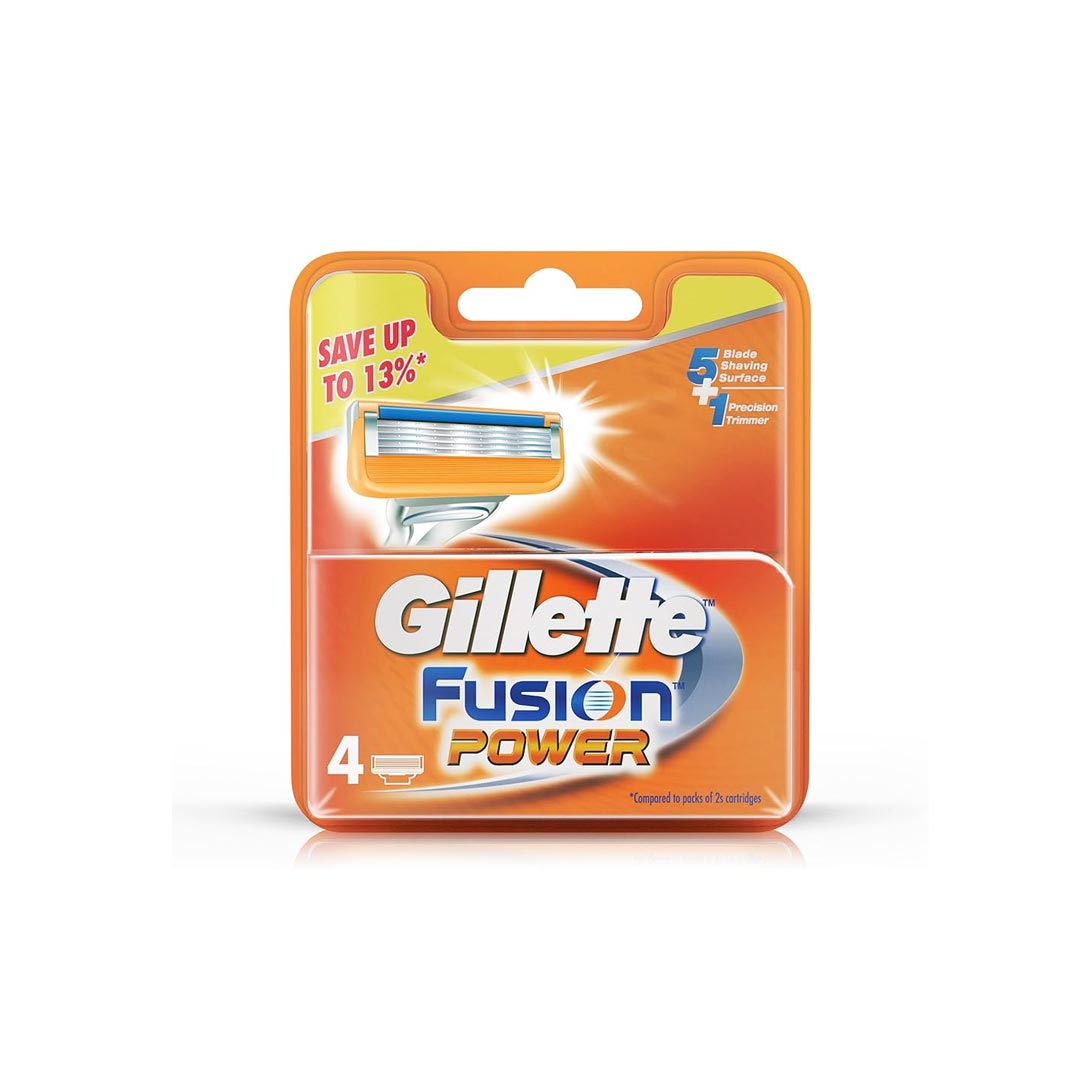 Gillette Fusion Power Blades 4'S