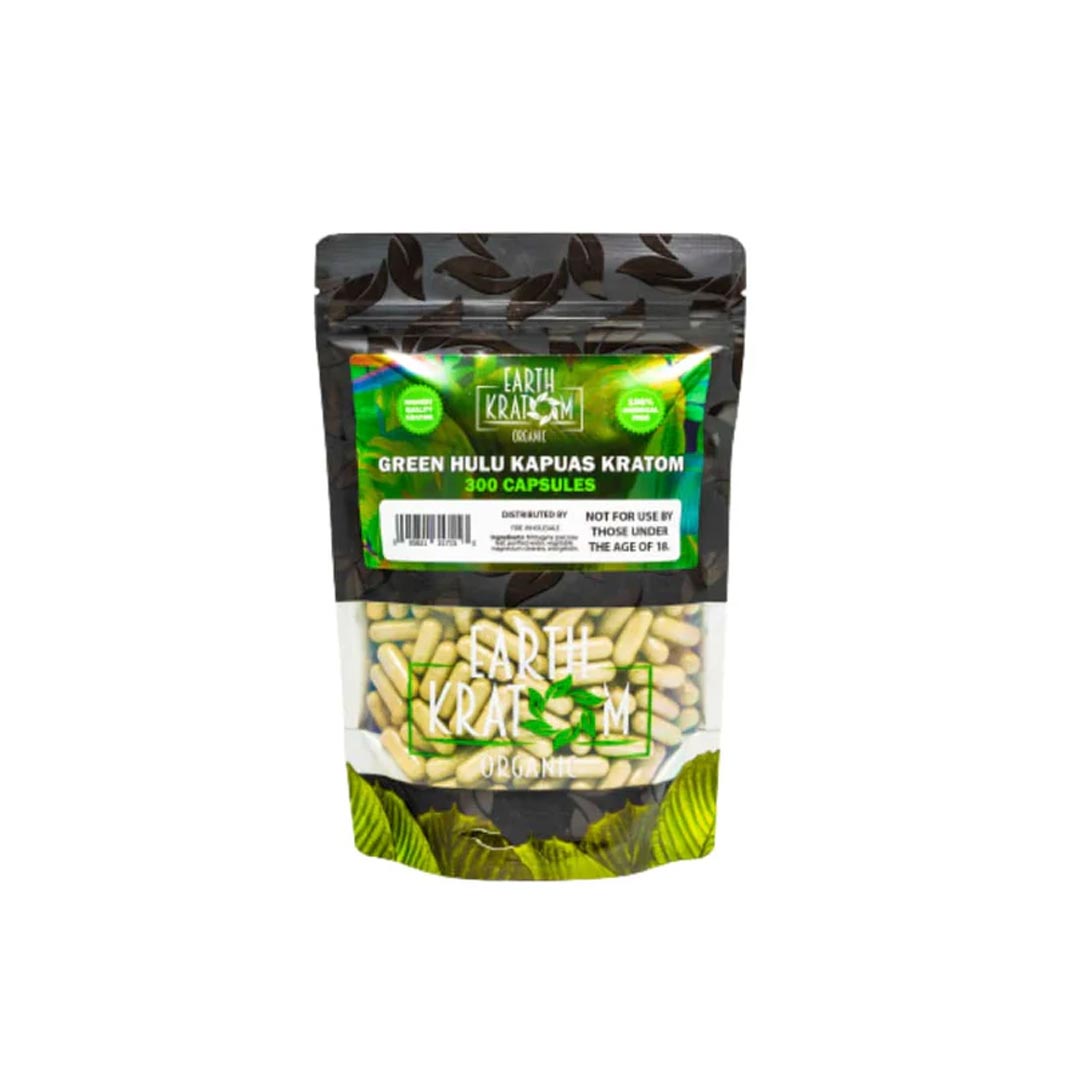 Earth Kratom Green Hulu Kapuas
