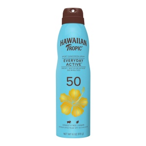 Hawaiian Tropic Everyday Active Sport Spray SPF 50 Sunscreen