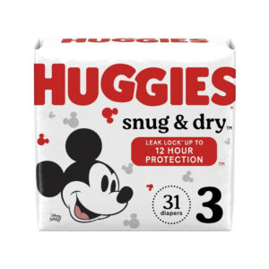 Huggies Snug & Dry 3-31ct