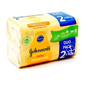 Johnson's Baby Honey Soap 2pk