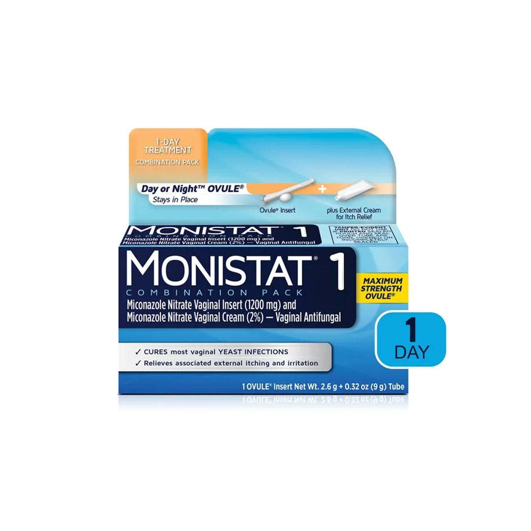 Monistat 1 Cure & Itch Insert