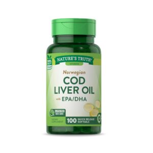 Nature's Truth Norwegian Cod Liver Oil with EPA, DHA