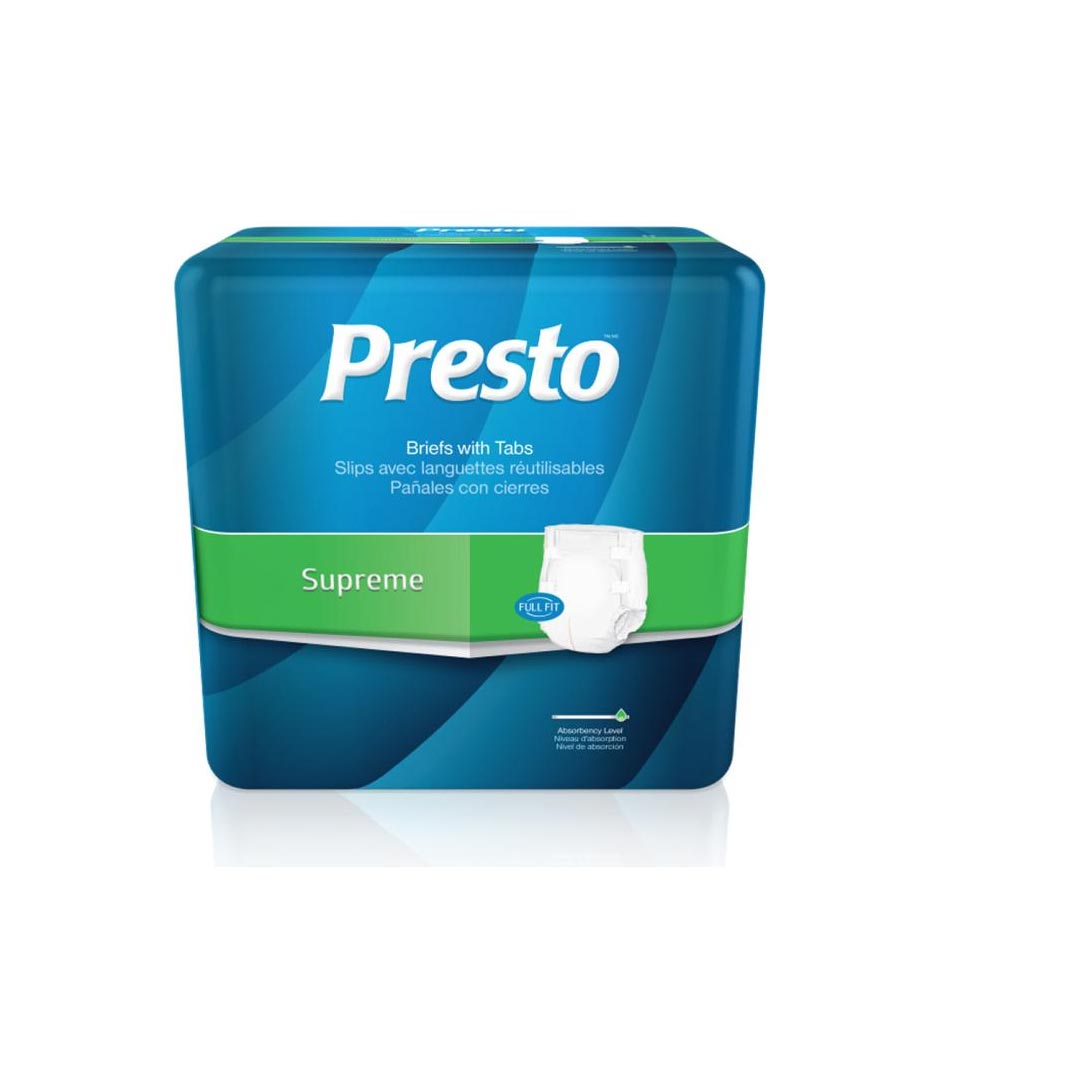 Presto Plus Brief With Tabs Breathable