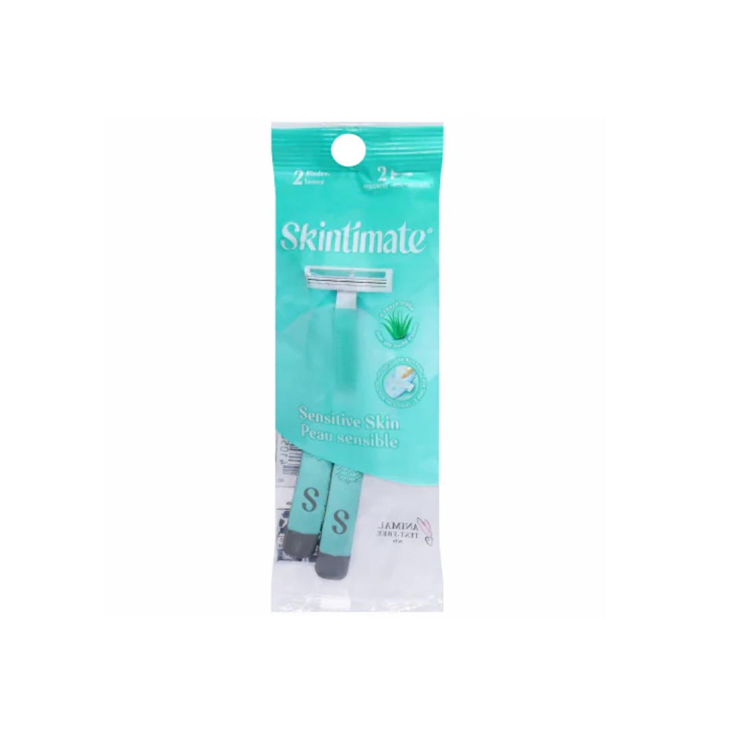 Skintimate Sensitive Skin Twin Blade Women's Disposable Razors
