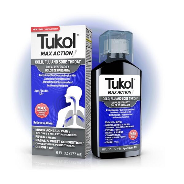 Tukol Max Action Cold Flu and Sore Throat