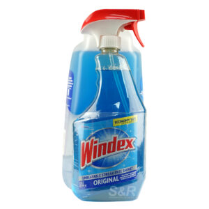 SCJOHNSON WINDEX WINDOW CLEANER 32OZ + 1 GALLON REFILL