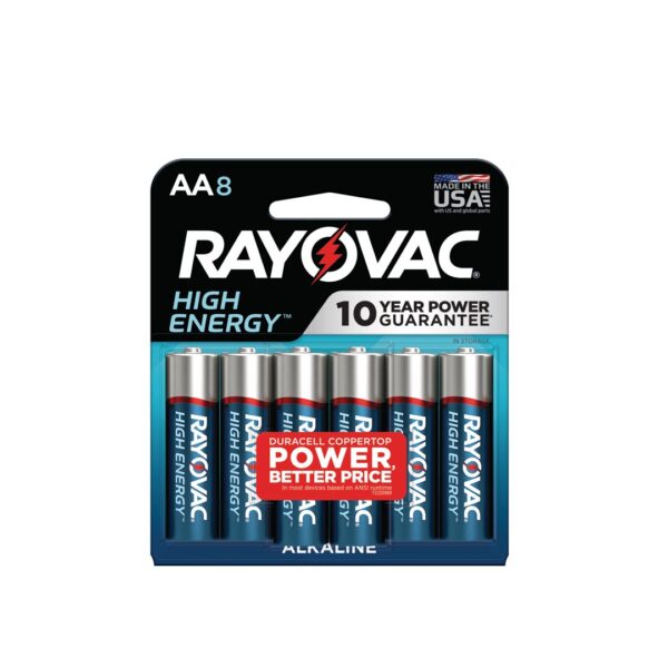 Rayovac AA Batteries High Energy 2Pk