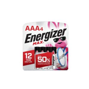 Energizer Max - AAA 4Pk Batteries