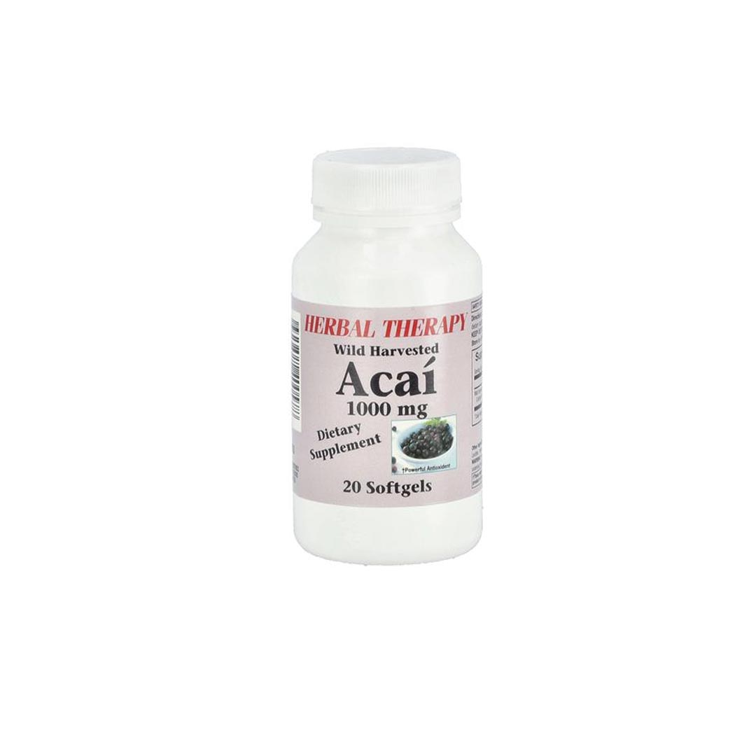 Acai 1000Mg 20S Herbal Therapy
