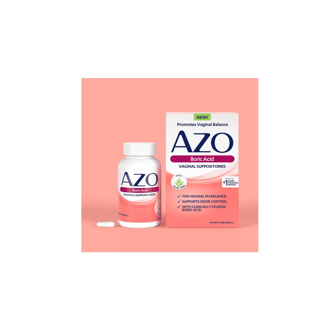 Azo Boric Acid Vaginal Suppos...