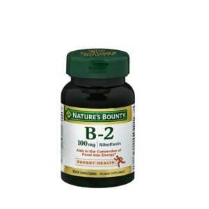 Nature's Bounty B-2 Tablets 100Mg. 100tabs