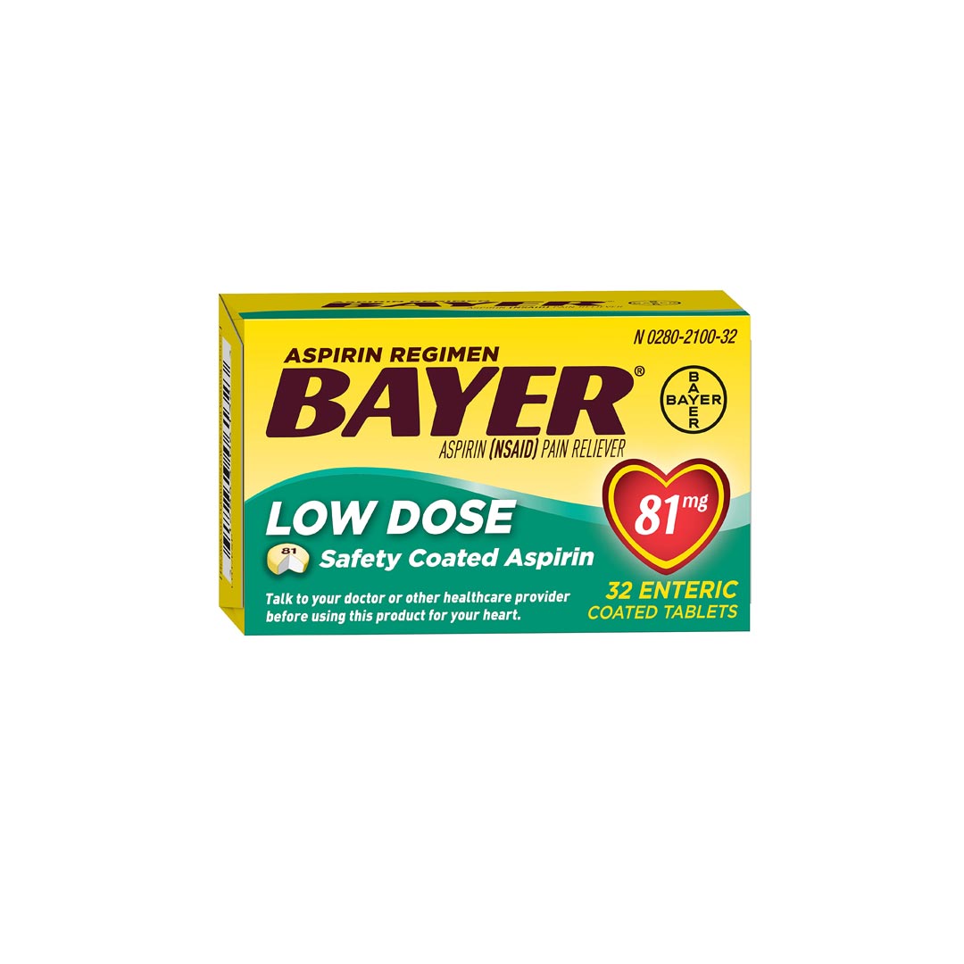 Bayer Low Dose Aspirin 32Tabs