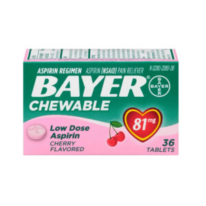 Bayer Asprirn Chewable Cherry 36tabs