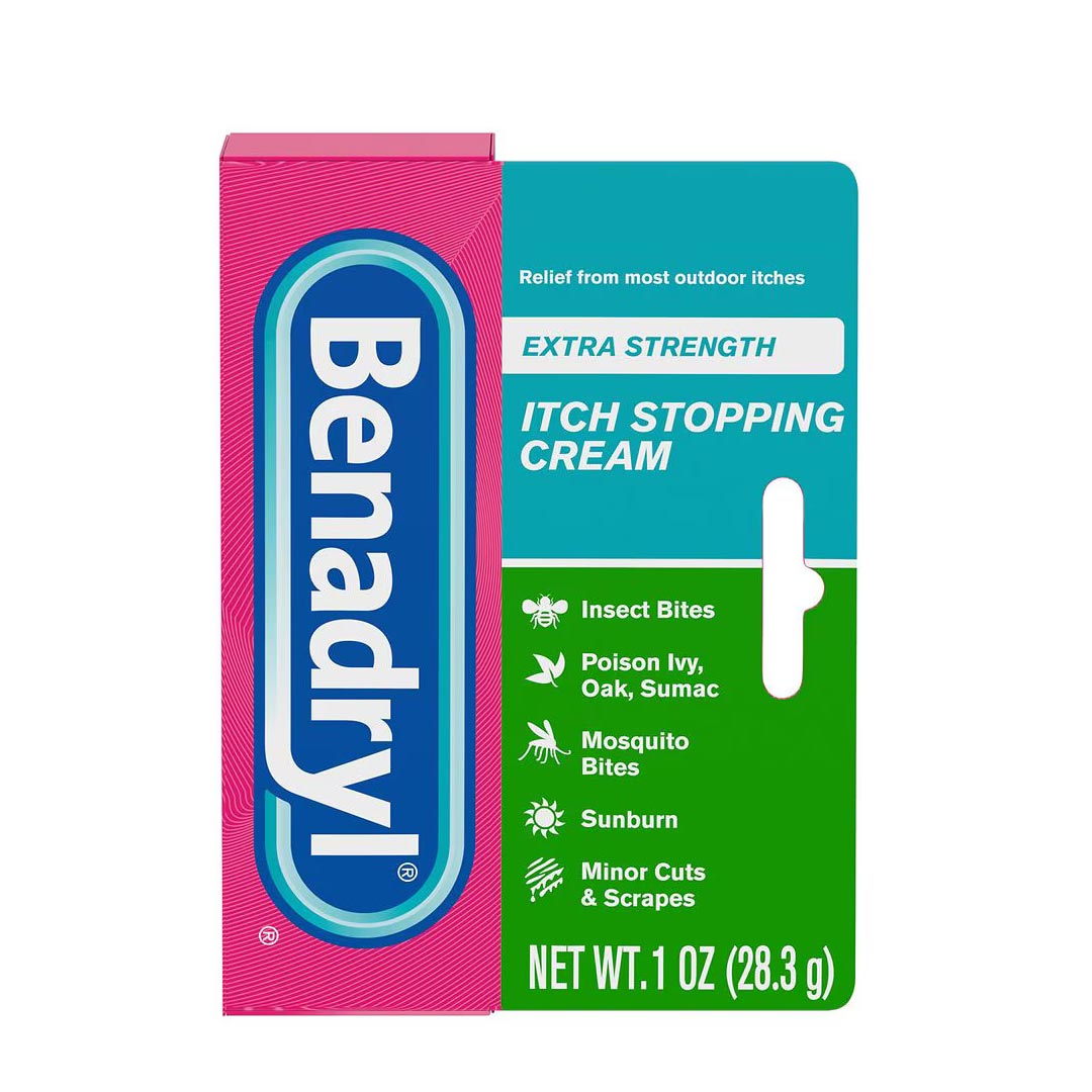 Benadryl Itch Stopping Cream