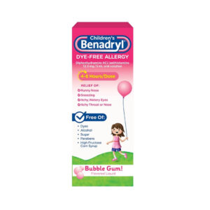 Benadryl Children's Dye Free Allergey