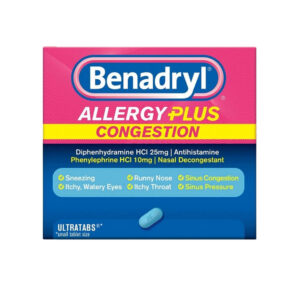 Benadryl Allergy+ Congestion