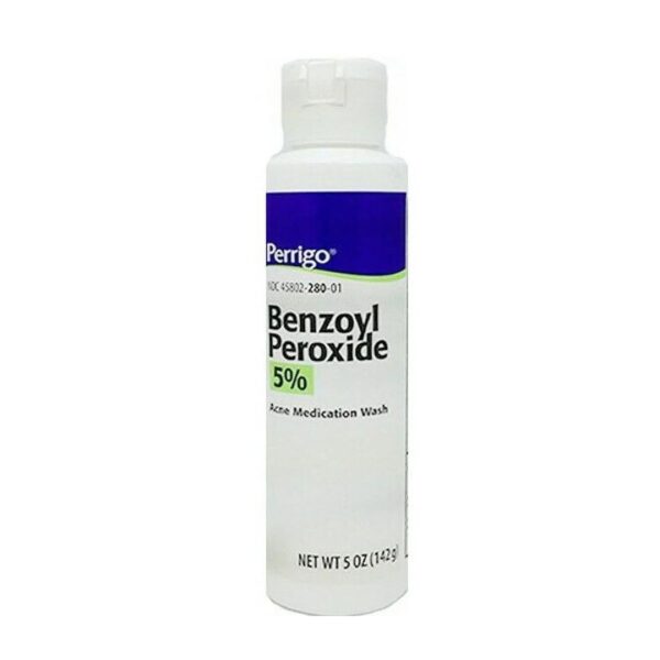Perrigo Benzoyl Peroxide 5% Acne Medication Wash