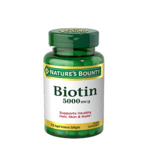 Nature's Bounty Biotin 5000Mg 72softgels