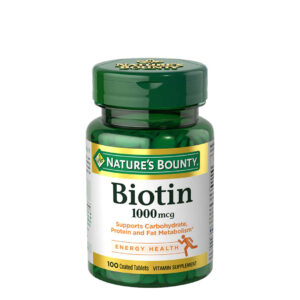 Nature's Bounty Biotin 1000mcg 100tabs