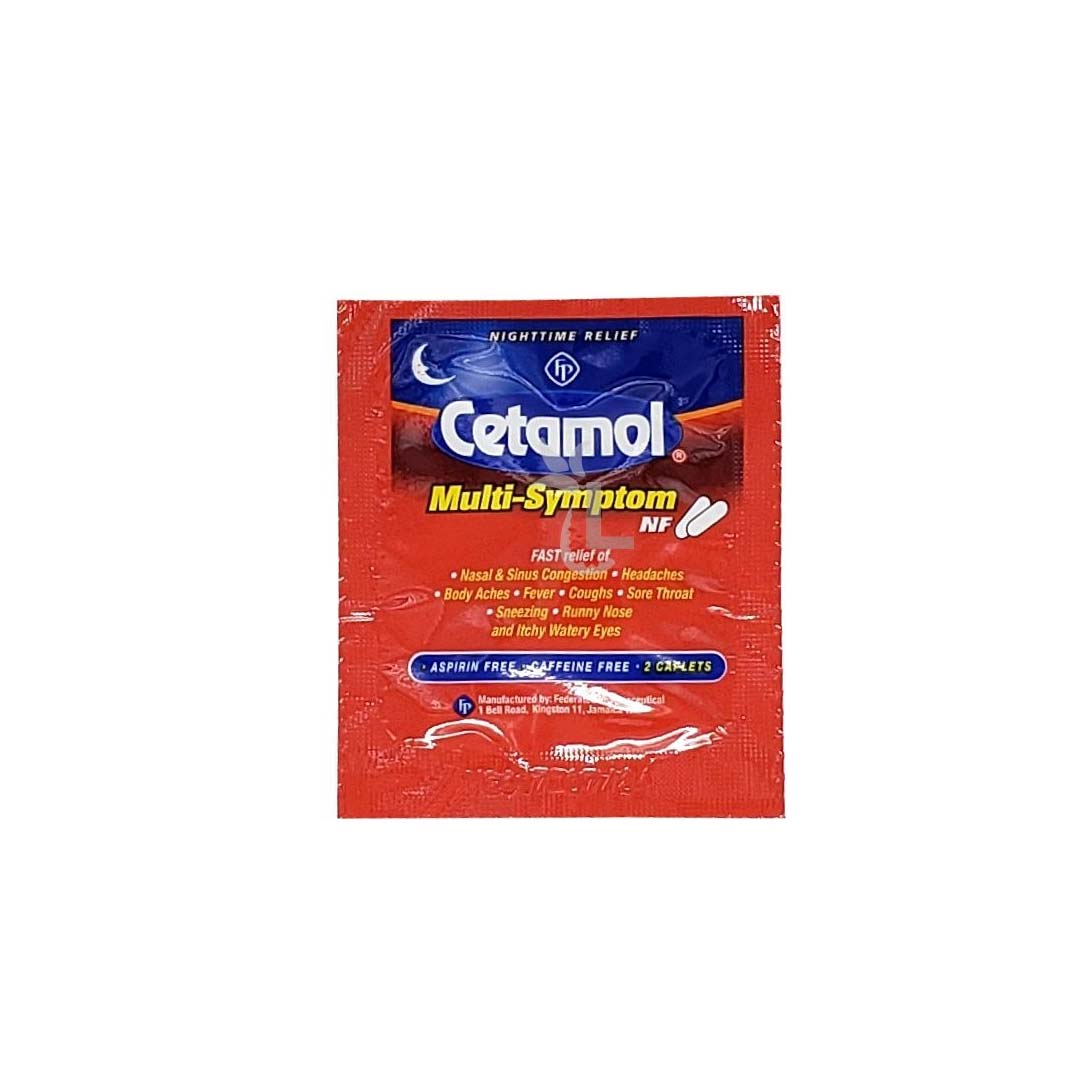 Cetamol Multi-Symptom Night 2 Caplets