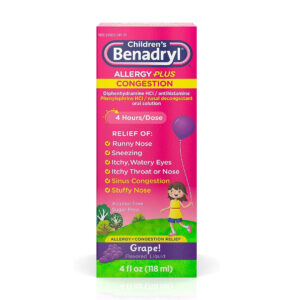 Benadryl Children's Allergy Plus Congestion