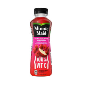 Minute Maid 100% Cranberry Apple Rasberry 12Fl oz