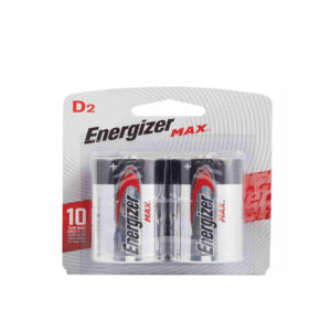 Energizer Max - D2 2Pk Batteries