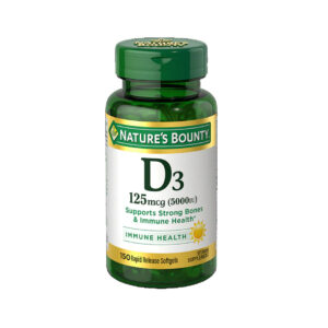 Nature's Bounty Vitamin D3 125Mcg
