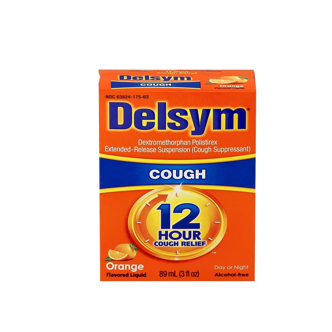 Delsym 12Hr Cough Relief Orange 3oz