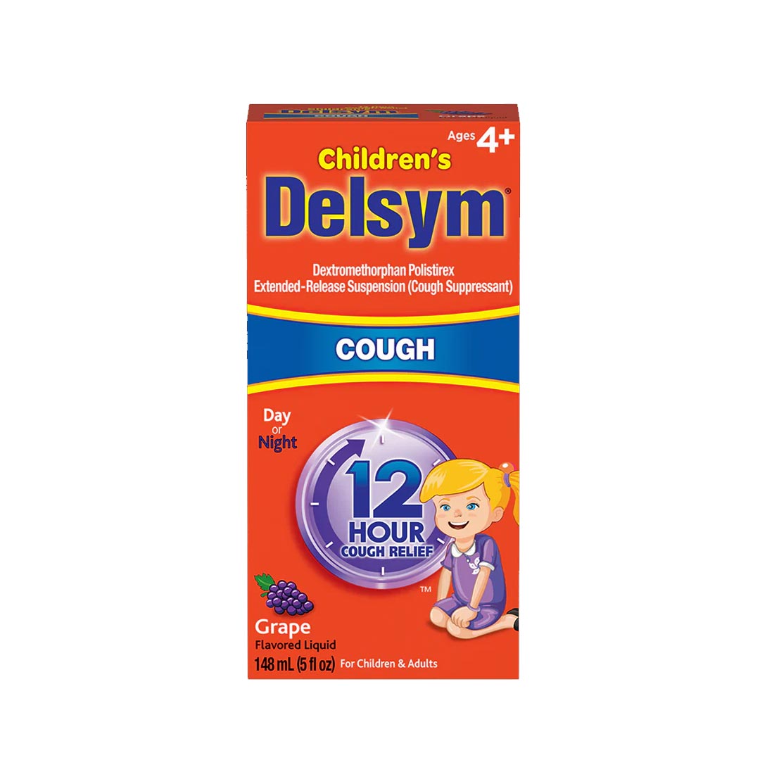 Delsym 12Hr Cough Relief Grape 5oz