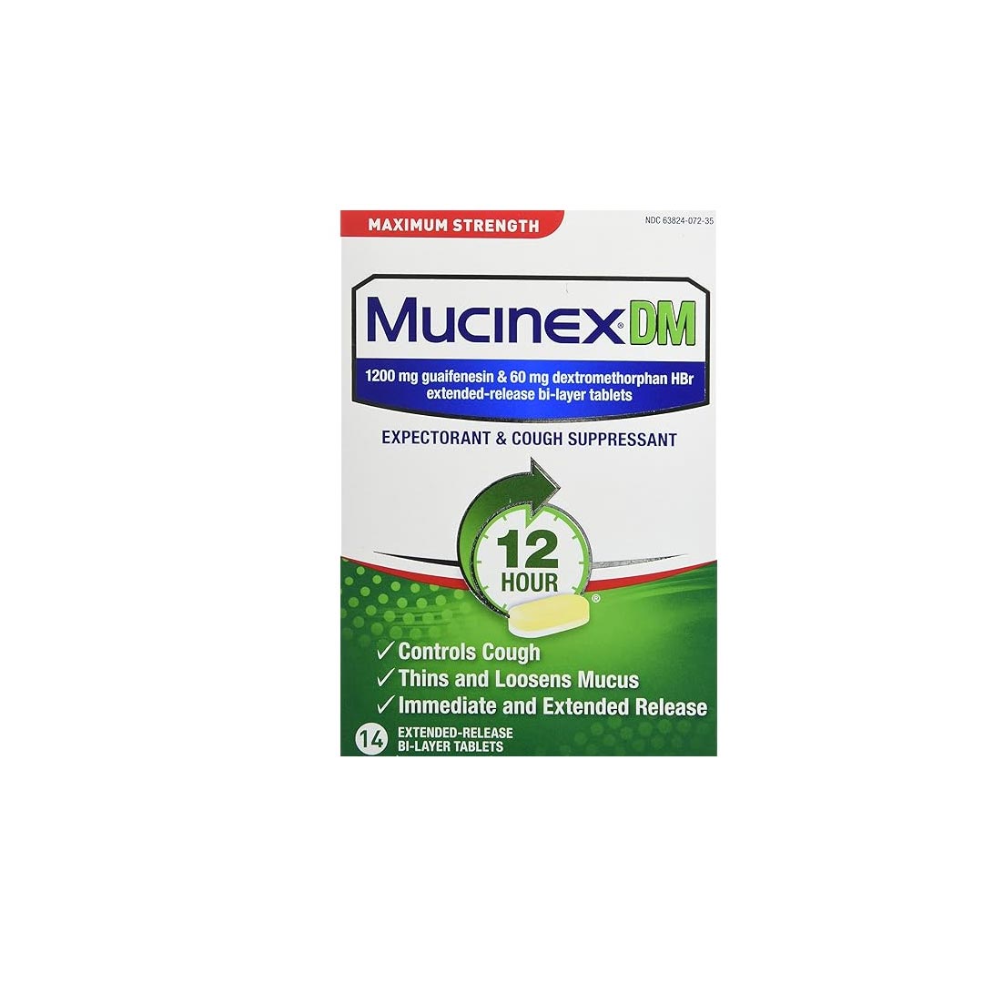 Mucinex DM 12 Hr Expectorant & Cough Suppressant