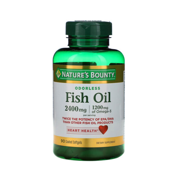 Nature's Bounty Fish Oil 2400Mg 90softgels