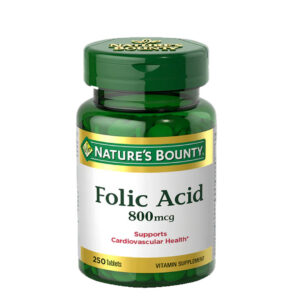 Nature’s Bounty Folic Acid 800Mcg 250 Tabs