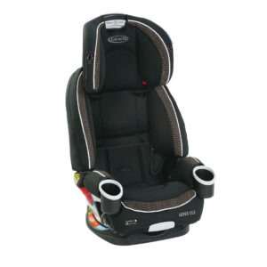 Graco 4Ever DLX 4-in-1, 10 Years Use Infant to Toddler Car Seat, Zagg, Includes Rear Facing, Forward Facing, HighbackBooster & Backless Booster Seat options
