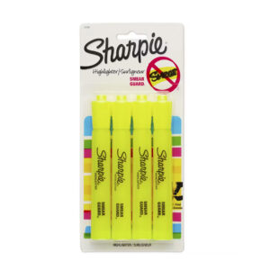 Sharpie Highlighter Smear Guard 6ct