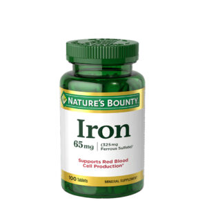 Nature's Bounty Iron 65Mg 100tabs