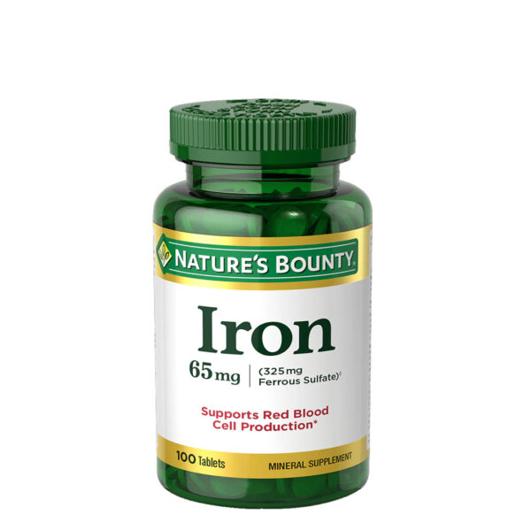 Nature's Bounty Iron 65Mg 100tabs