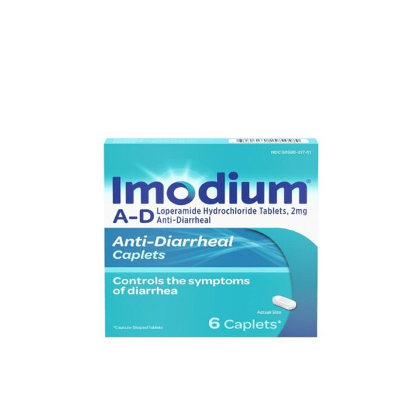 Imodium Anti-Diarrheal Caplets 6ct