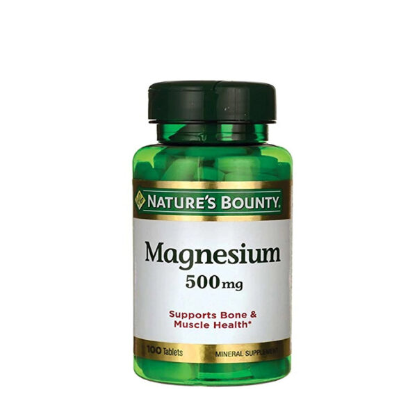 Nature’s Bounty Magnesium 500Mg 100'S