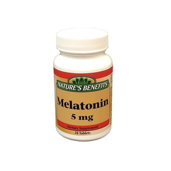 Nature's Benefits Melatonin 5Mg Tabs 24tabs
