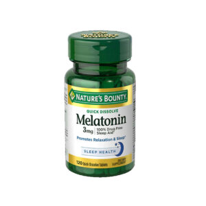 Nature’s Bounty Melatonin 3Mg Quik Dissolve 120tabs