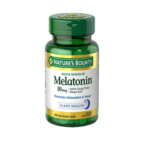 Nature’s Bounty Melatonin 10Mg Quick Dissolve