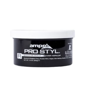 Ampro Gel 10Oz Super Hold Styling Gel