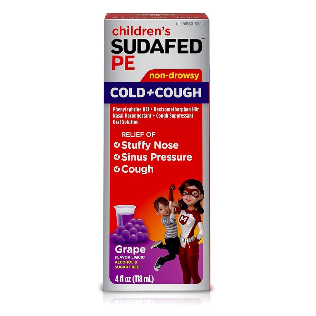 Sudafed Children's PE Cold & Cough